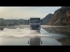 4X2 چرخ راننده Dongfeng کامیون محموله با طراحی و 190HP مخزن آب پاش